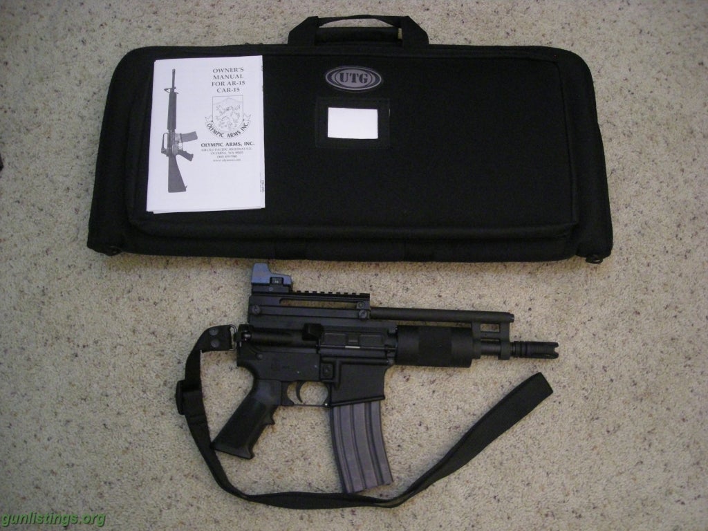 Pistols Olympic Arms OA93 â€“ AR-15 Pistol