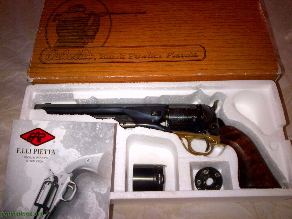 Pistols Pietta 1860 Colt 45LC With Conversion