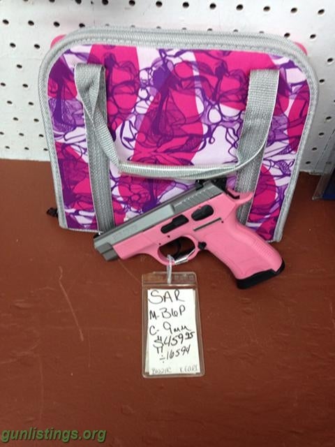 Pistols Pink 9mm