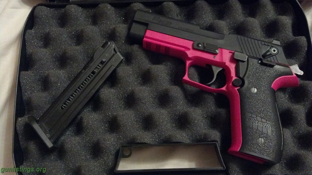 Pistols Pink & Black Sig Sauer Mosquito .22