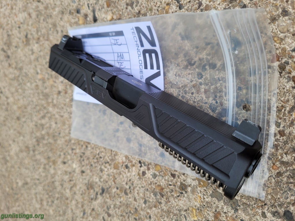 Pistols Populated Zev Citadel Slide For Gen 5 Glock