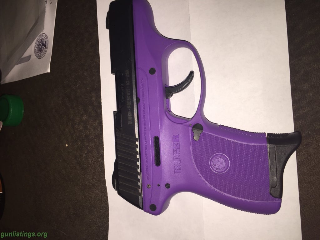 Pistols Purple Ruger LC9