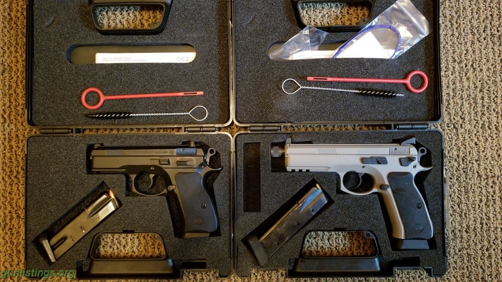 Pistols Rare CZ SP01 Suppressor Ready And CZ SP01 Compact