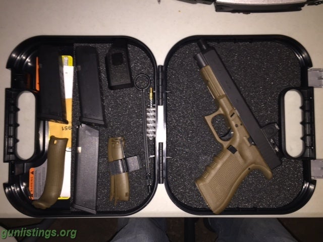 Pistols Rare FDE Gen 4 Glock Model G35 (.40 Cal.)