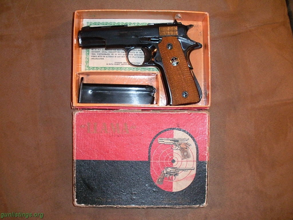 Pistols RARE LLAMA XV ESPECIAL 22