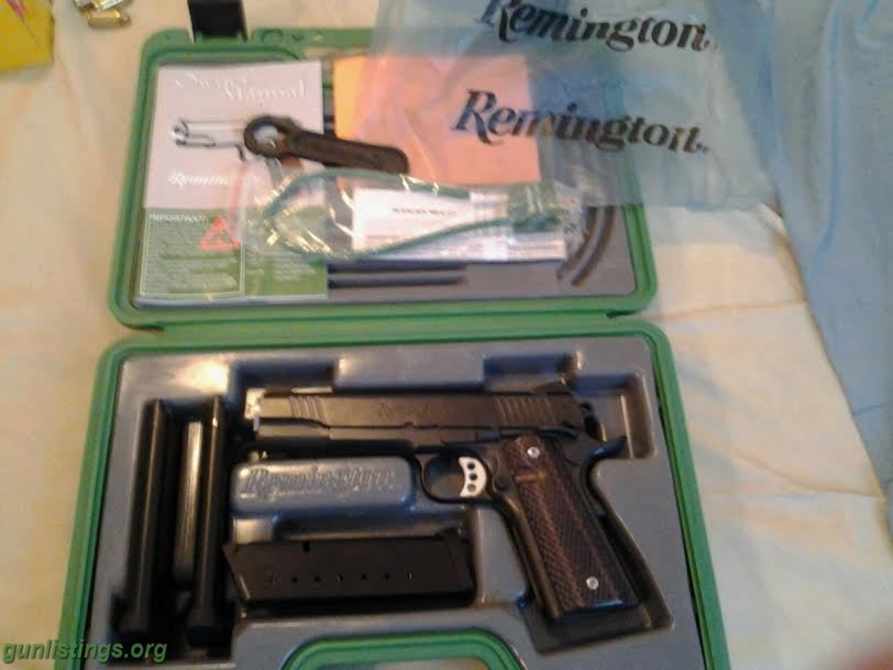 Pistols Remington R1 Enhanced 45acp With Extras