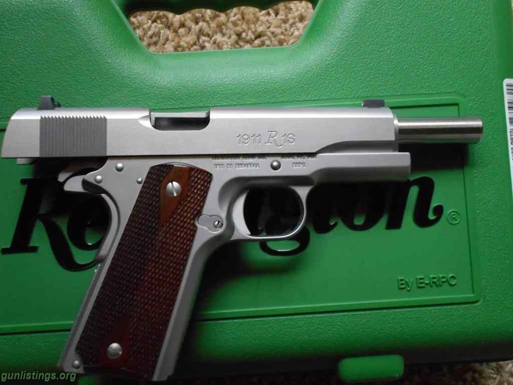 Pistols Remington R1 Stainless 1911