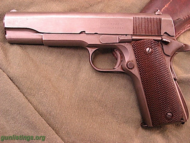 Pistols Remington Rand US