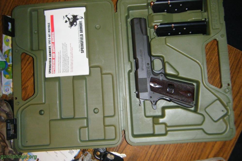 Pistols Reposting....Wtt Springfield 45 + Cash For Ar-15