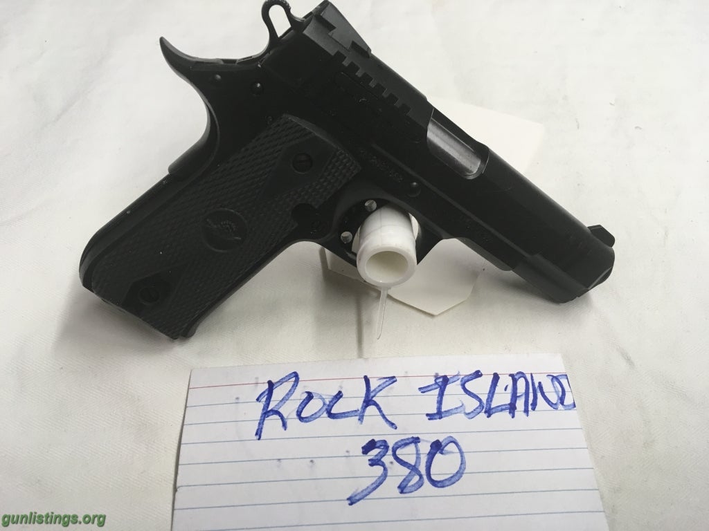 Pistols ROCK ISLAND. 380