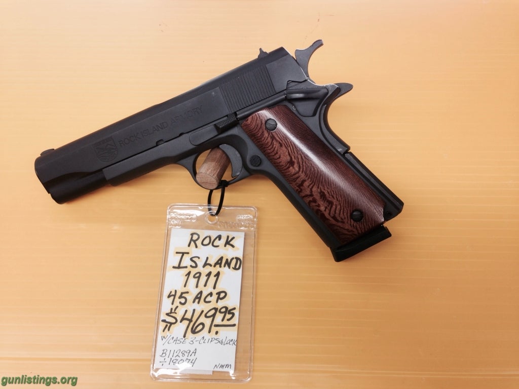 Pistols ROCK ISLAND 1911