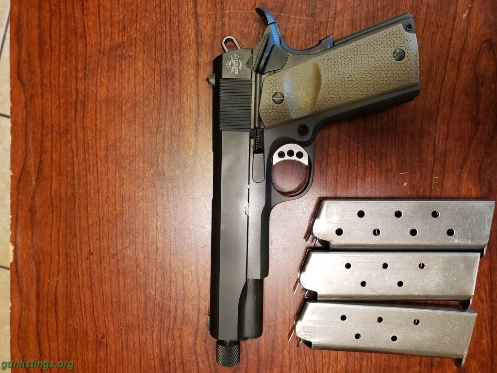 Pistols Rock Island 1911 Threaded Barrel