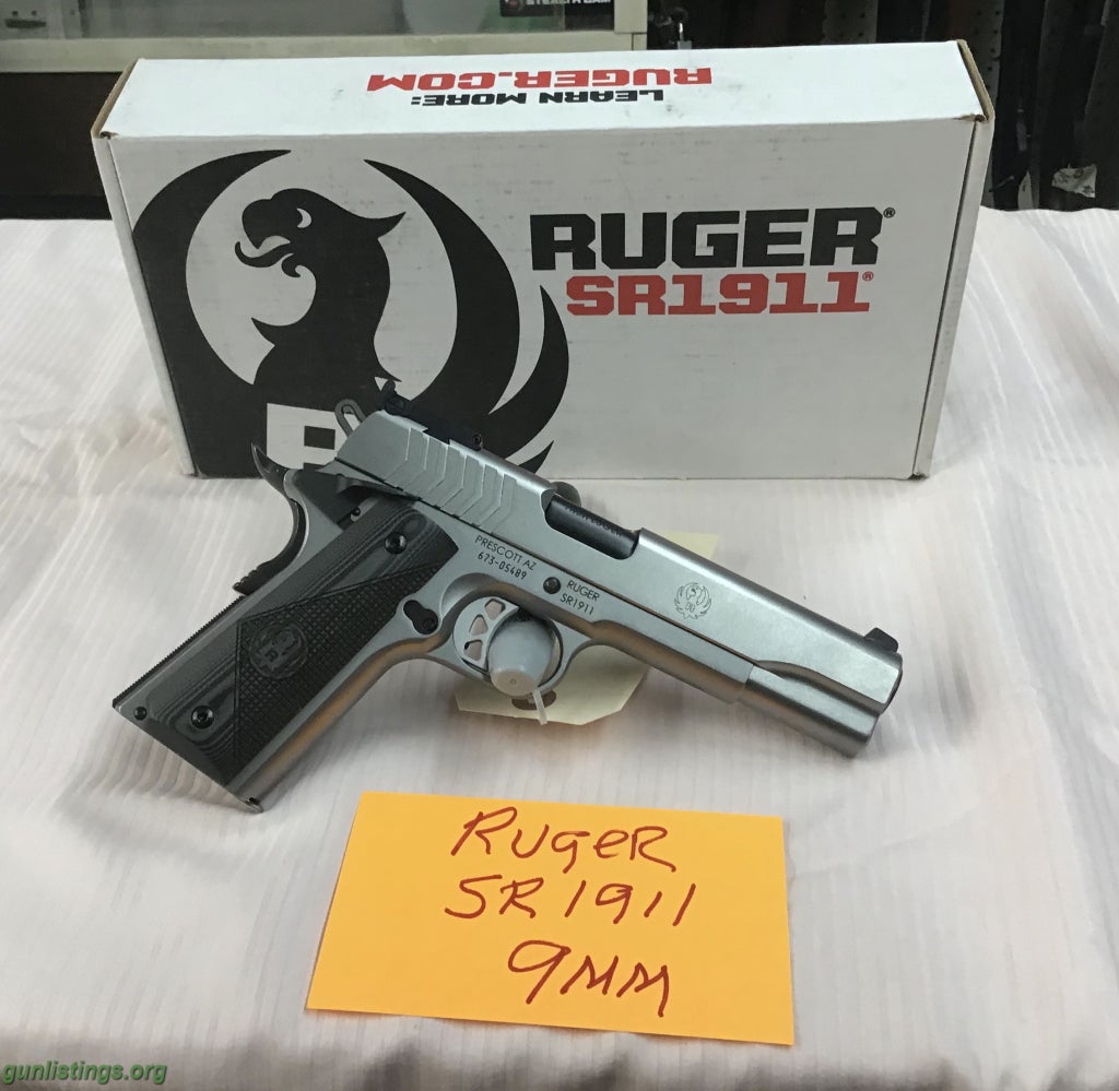 Pistols RUGER. SR 1911 9mm