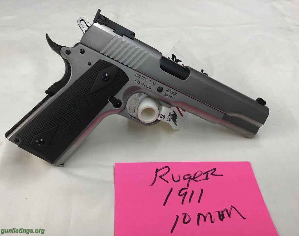 Pistols RUGER 1911. 10mm