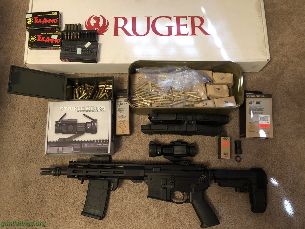 Pistols Ruger 556 Pistol Package