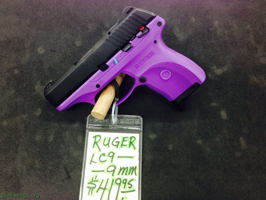 Pistols Ruger  Lc9 Purple