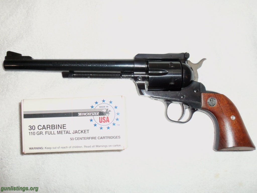 Pistols Ruger Blackhawk 30 Cal