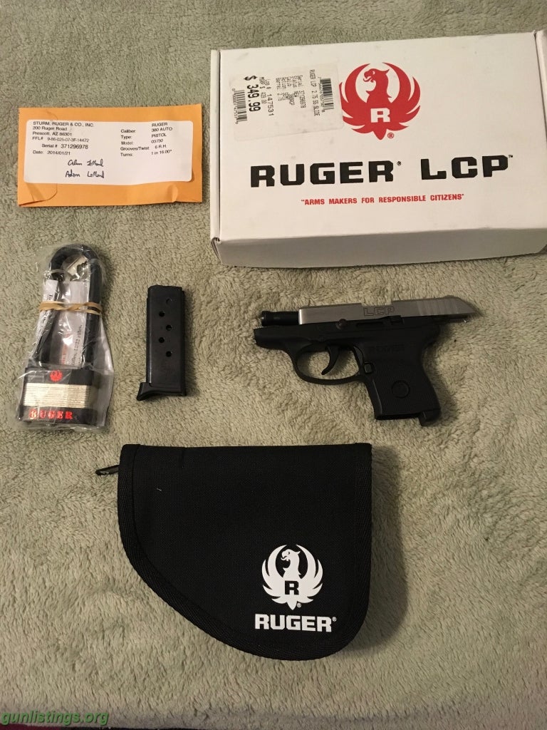 Pistols Stainless Steel Ruger LCP 380