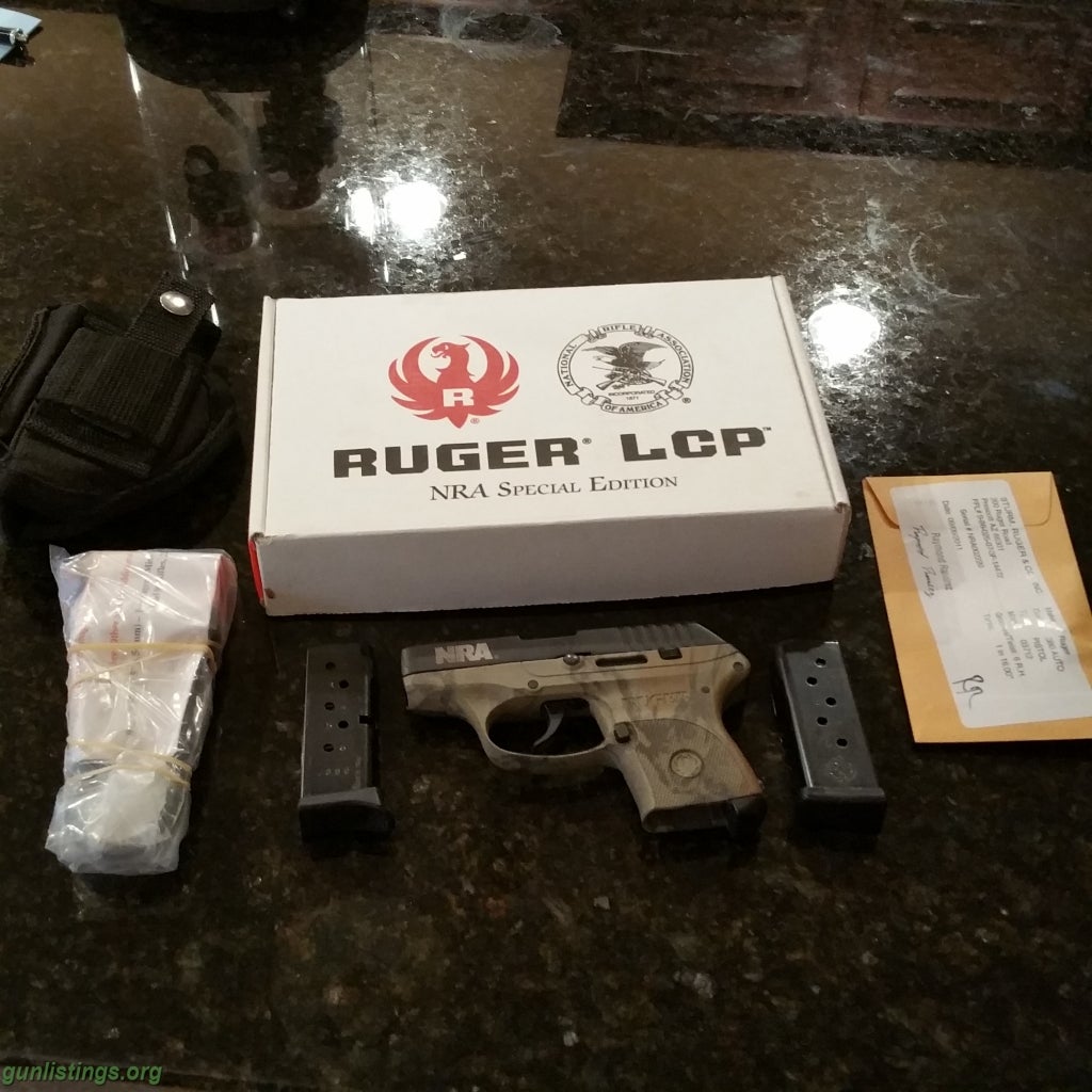 Pistols Ruger LCP LIMITED EDITION NRA