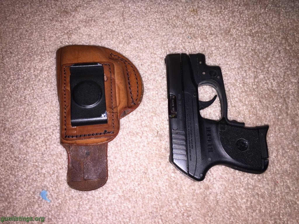 Pistols Ruger LCP With Crimson Trace Laser