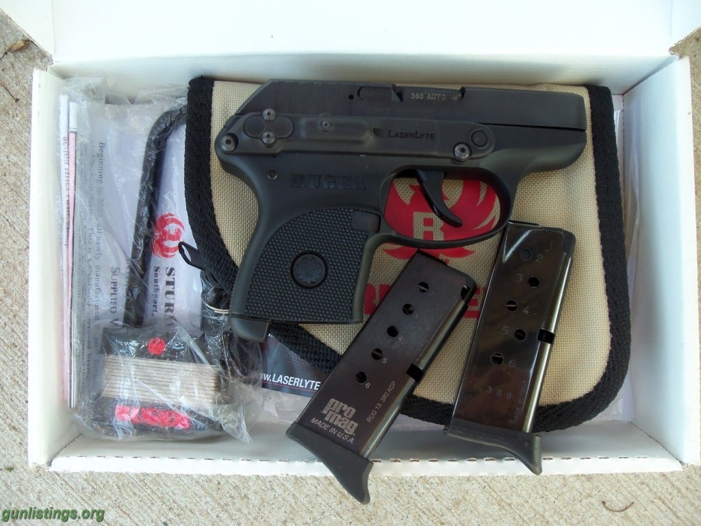 Pistols Ruger LCP With Lasermax Laser