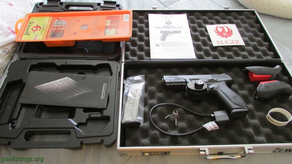 Pistols Ruger Luger 9mm Handgun