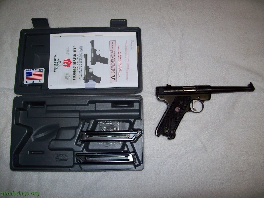 Pistols Ruger Mark III Standard