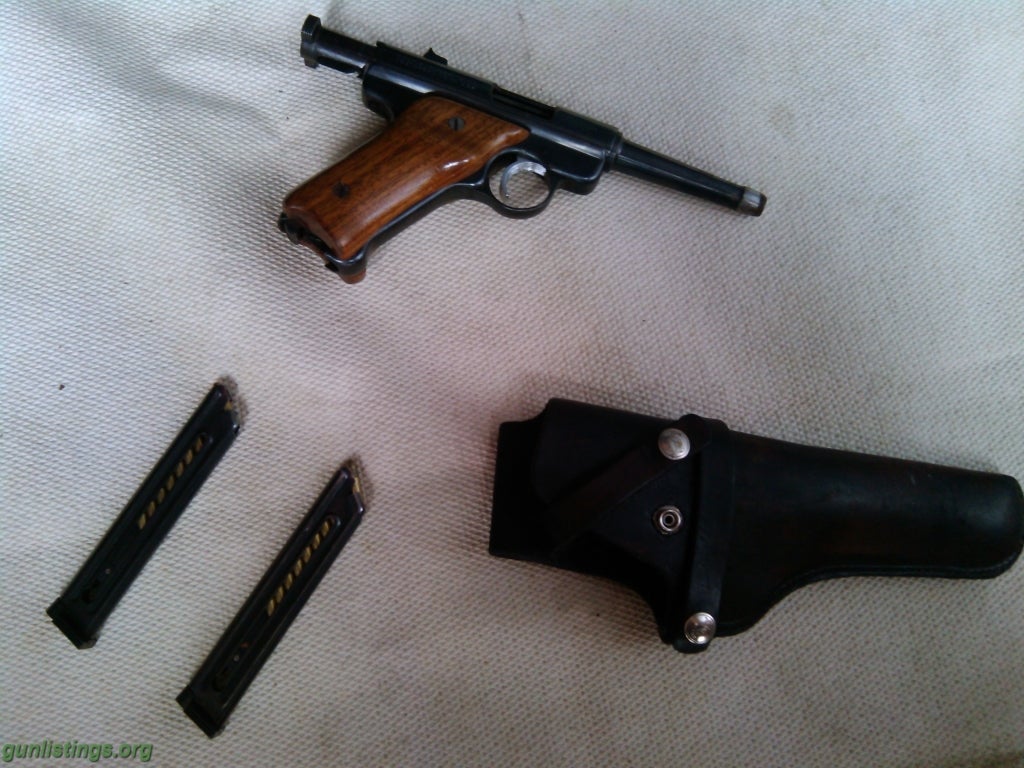 Pistols Ruger MK 1 .22 Long Rifle Pistol.