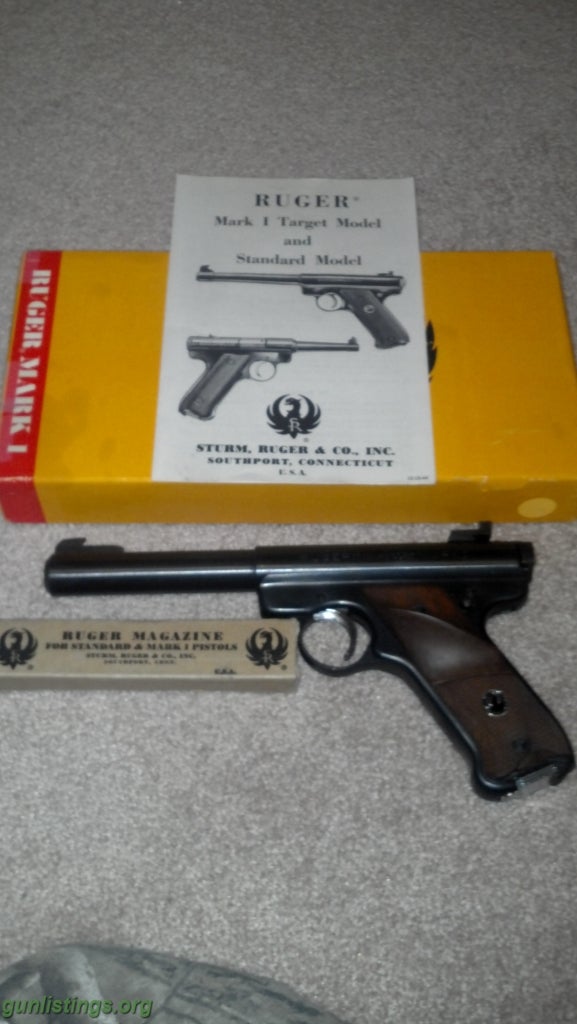 Pistols Ruger MK 1