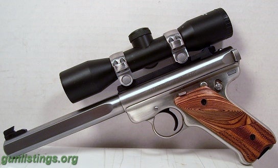 Pistols Ruger MK II Competition Target 22