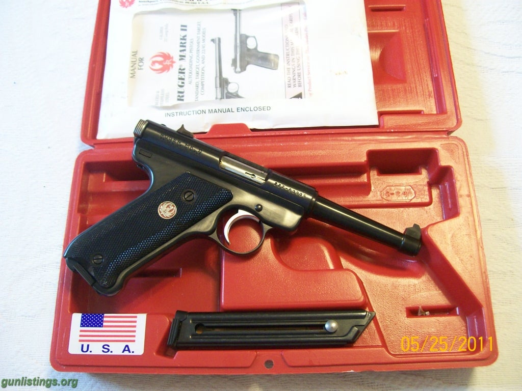 Pistols Ruger MKII 50th Annv.