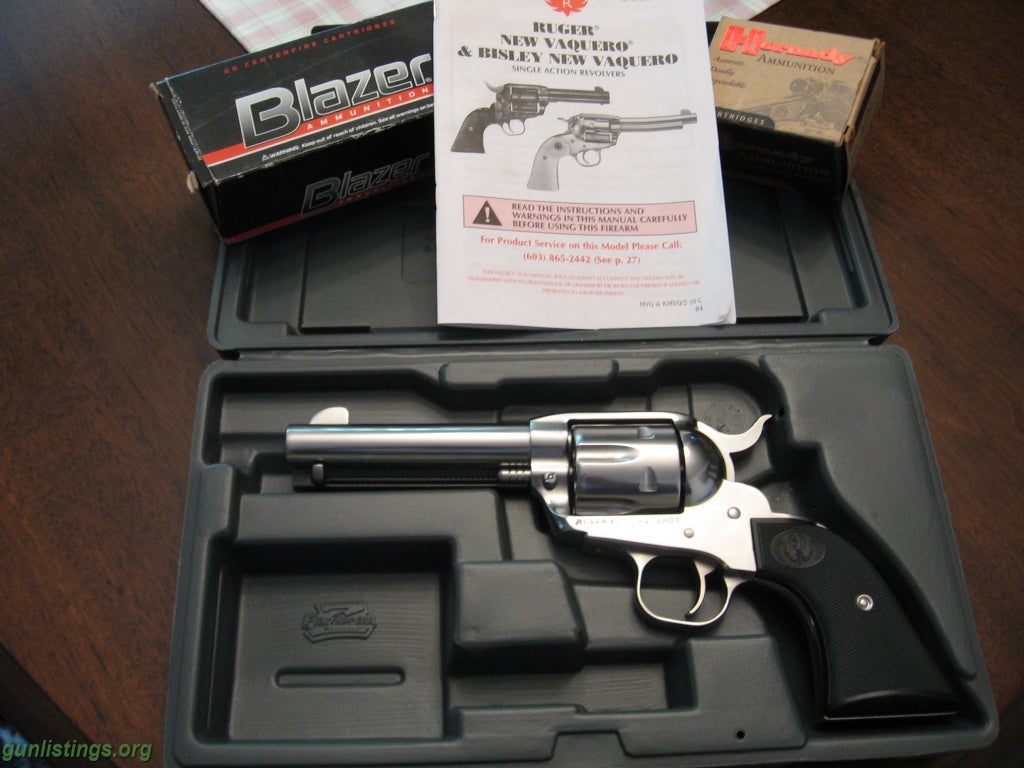 Pistols Ruger New Vaquero 45LC