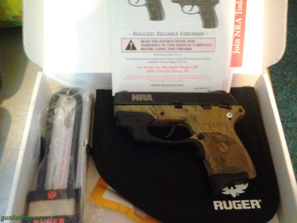 Pistols Ruger NRA LC9 W/laser