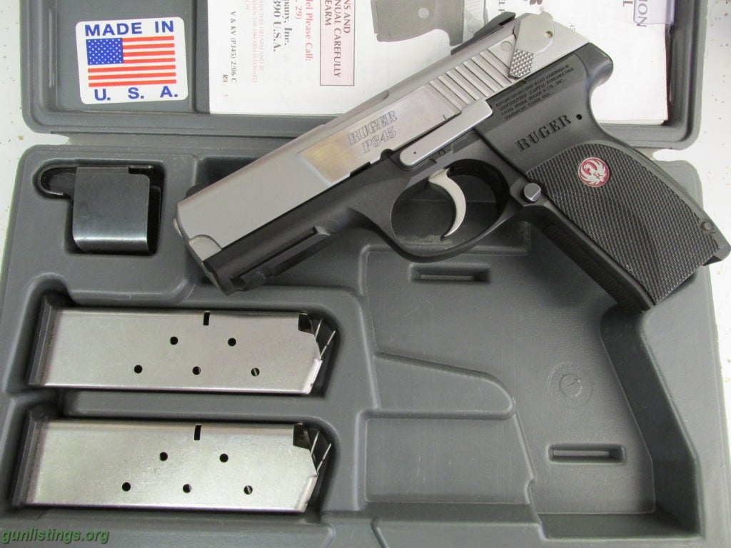 Pistols Ruger P345, 45acp, 4 1/4