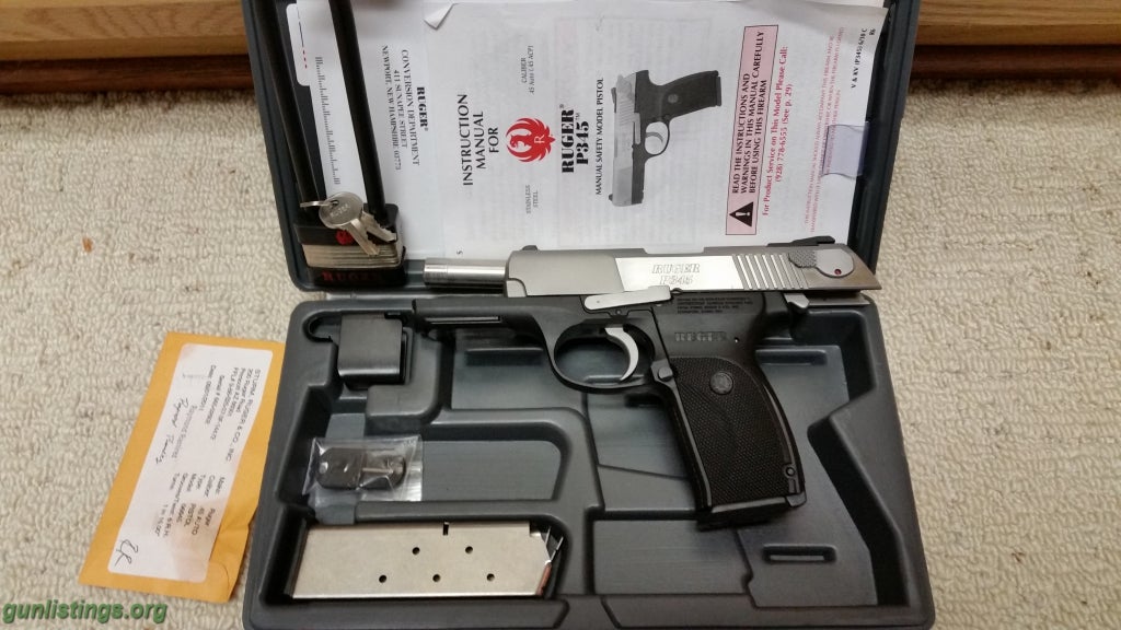 Pistols Ruger P345 Stainless