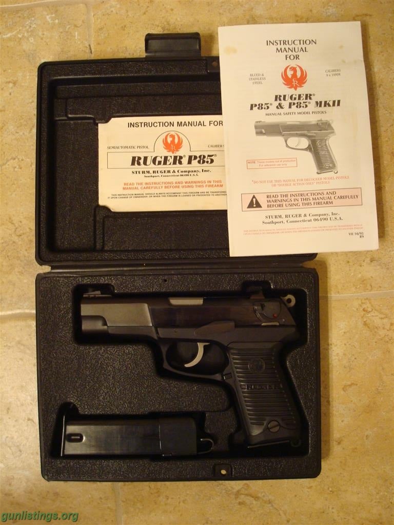 Pistols Ruger P85