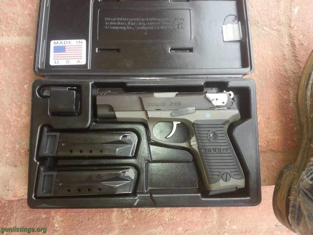 Pistols *Ruger P-89 9mm With Extras*