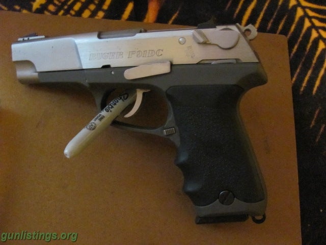 Pistols Ruger P91 Dc  40 Cal.