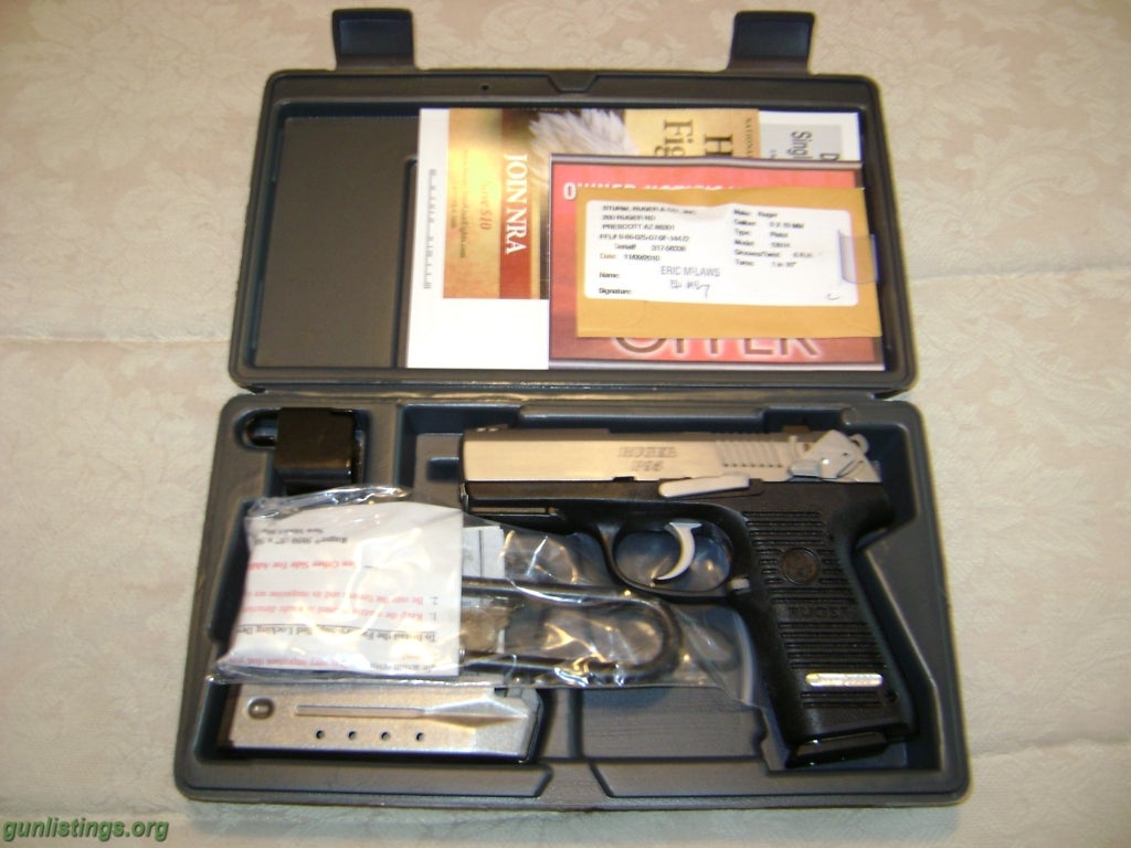 Pistols Ruger P95 9mm - New In Box