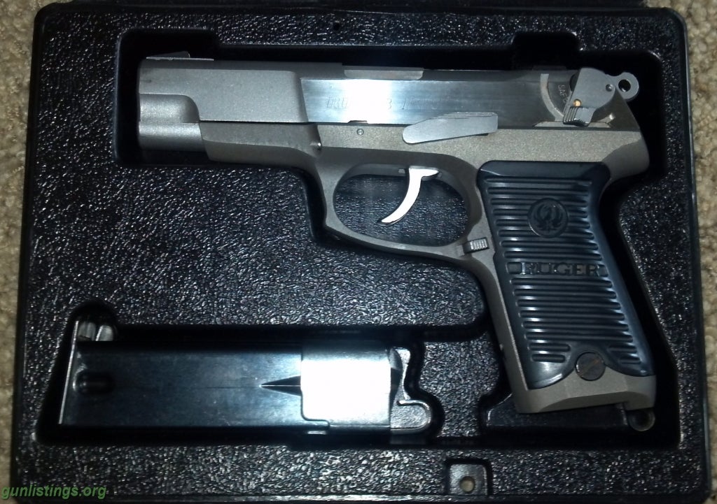 Gunlistings.org - Pistols Ruger P 85 Mk II 9mm Stainless In Box