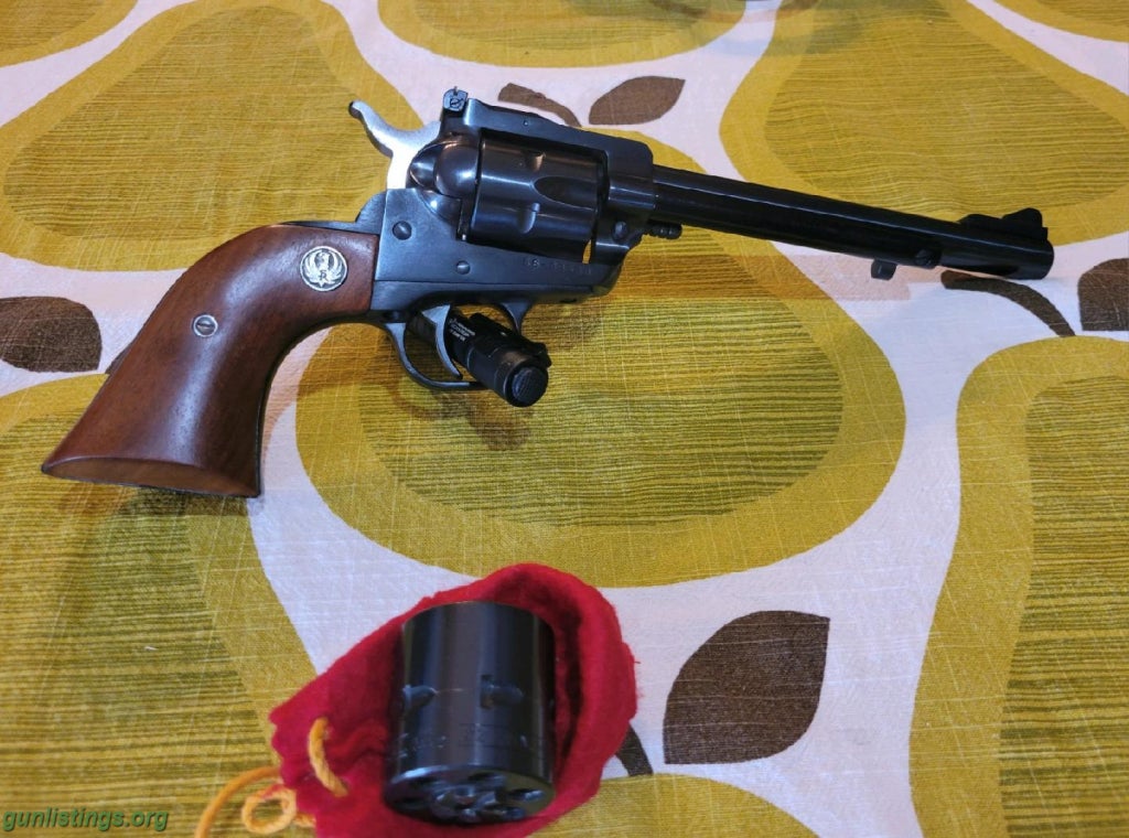 Pistols Ruger Single Six 1979 Year Both Cylinders, Excellent Sh