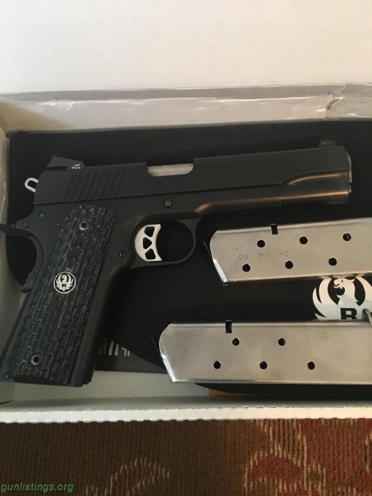 Pistols RUGER SR1911-NW 45ACP NIGHT WATCHMAN