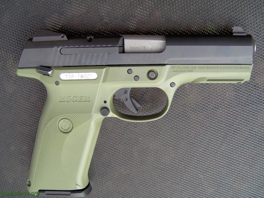 Pistols RUGER SR9 ODGreen / Burghill OH 44404