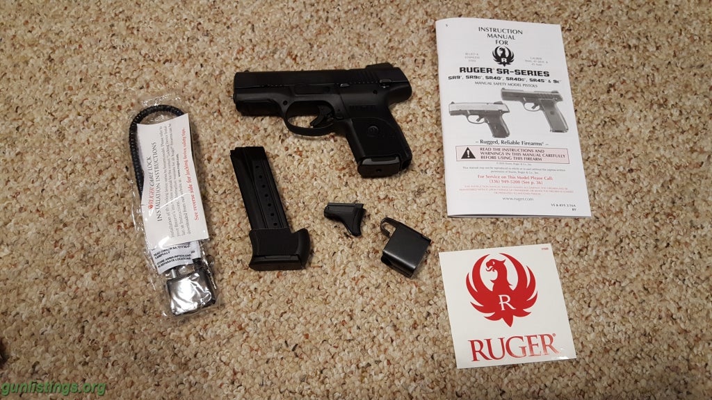 Pistols Ruger SR9C