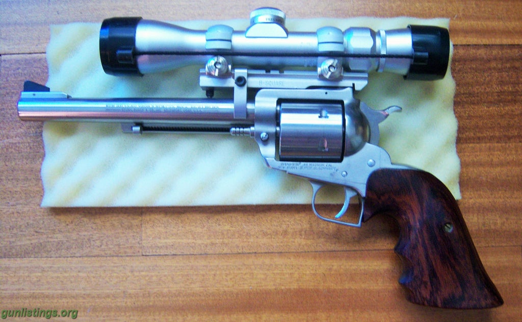 Pistols Ruger Super Blackhawk With Scope, SS