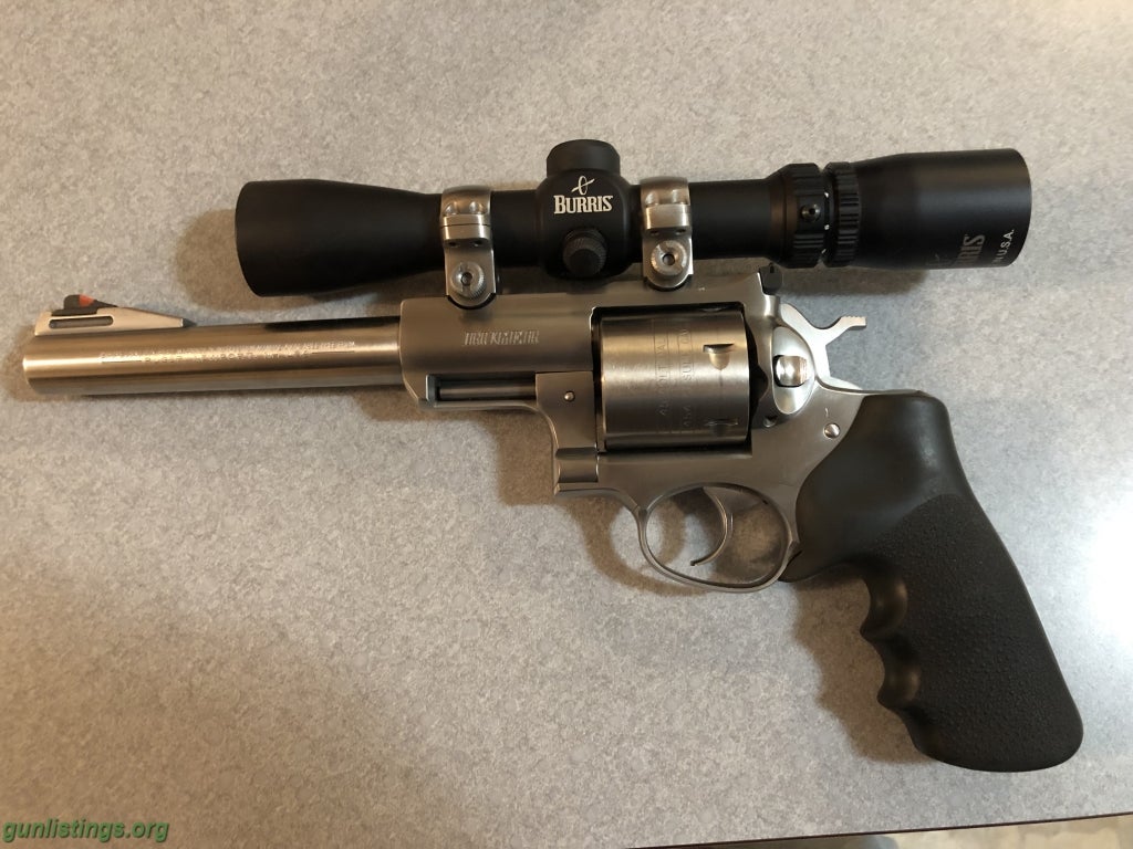 Gunlistings.org - Pistols Ruger Super Redhawk .454 Casull 7.5â€ W/Scope