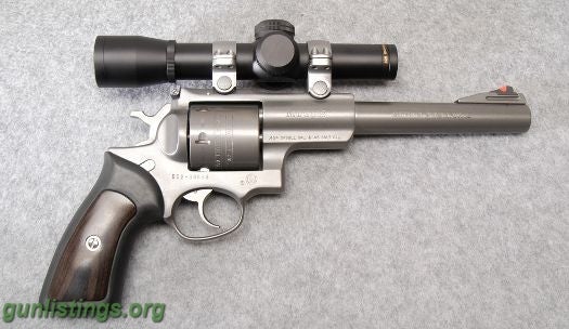 Pistols Ruger Super Redhawk W/Scope .454 Casull