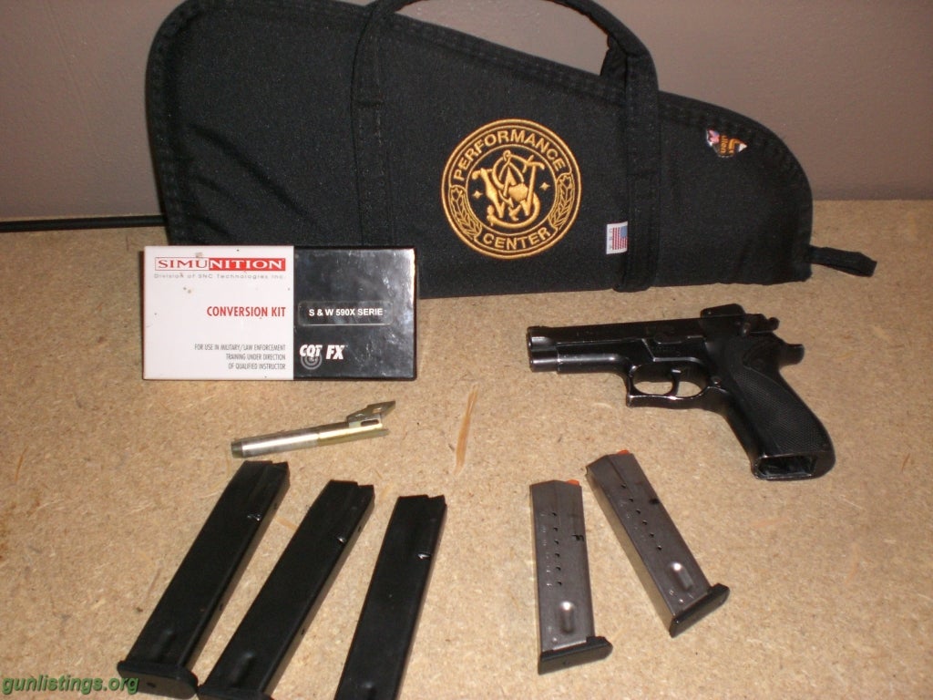 Pistols S & W 5904 9mm