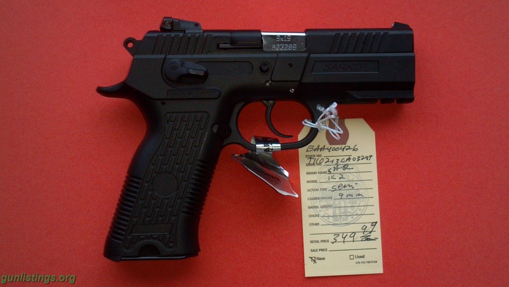 Pistols Sar Arms K2P 9mm