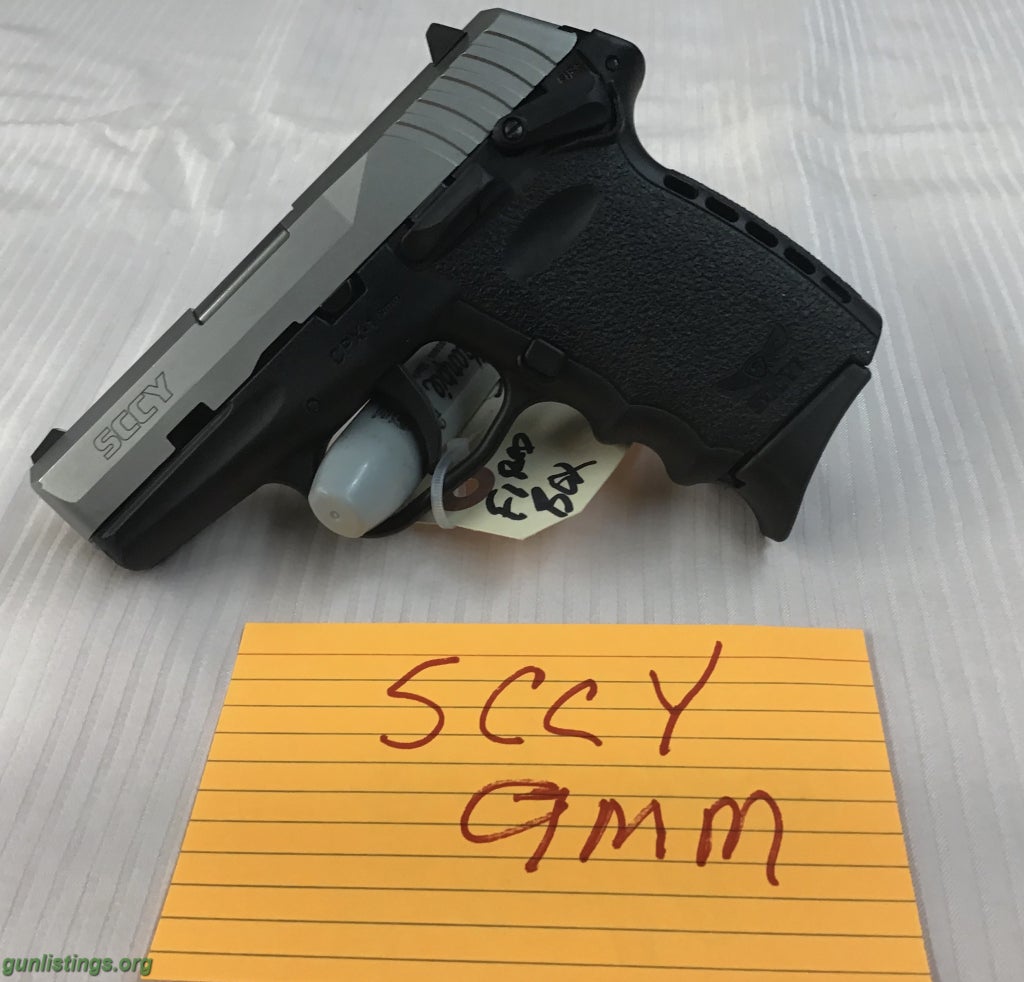 Pistols SCCY 9mm